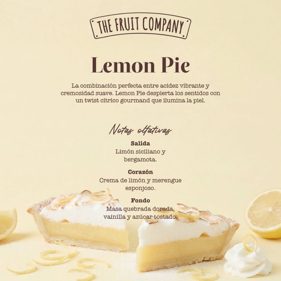Crema de manos The Fruit Company Patisserie Lemon Pie