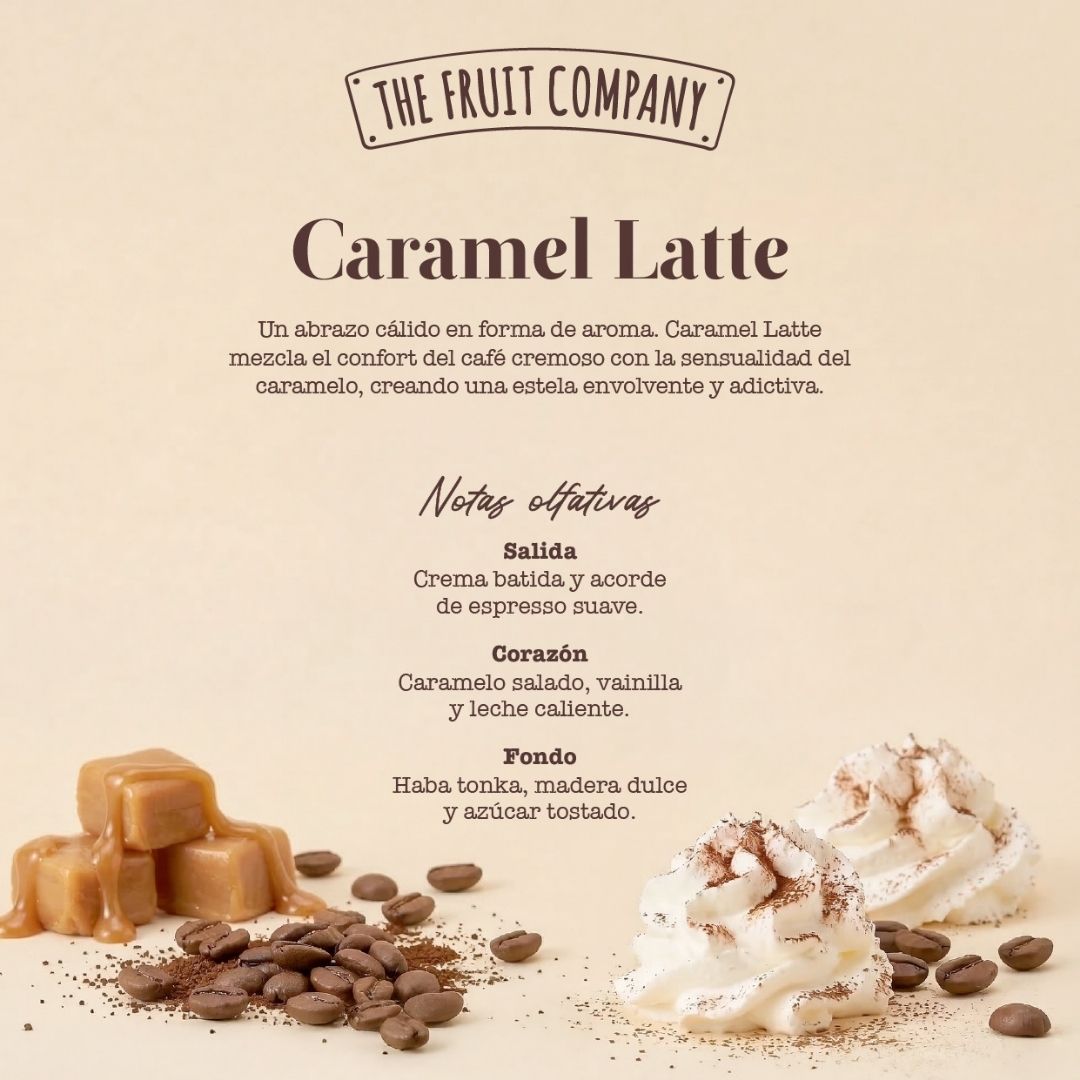 Crema de manos The Fruit Company Patisserie Caramel Latte
