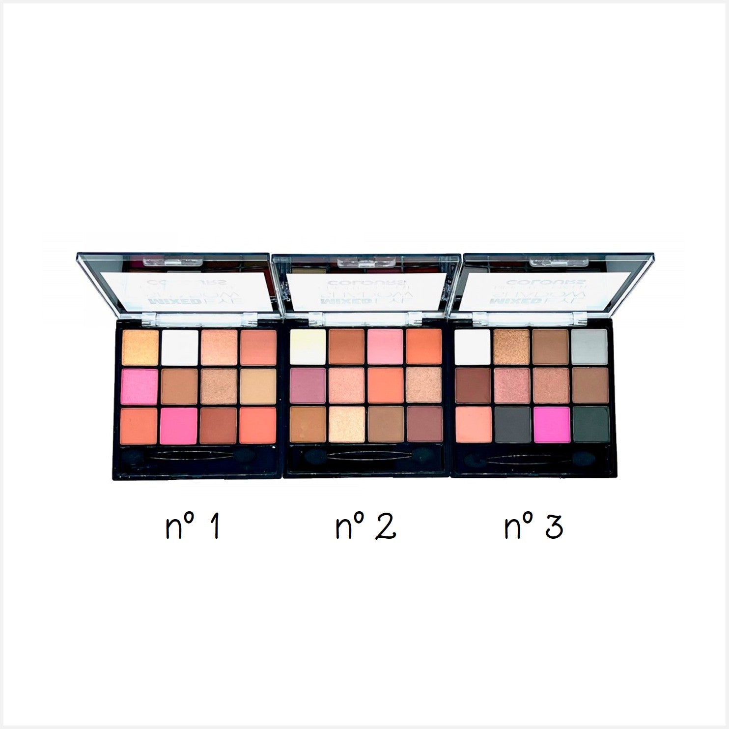 D'D0nna Paleta de sombras de ojos 12 tonos