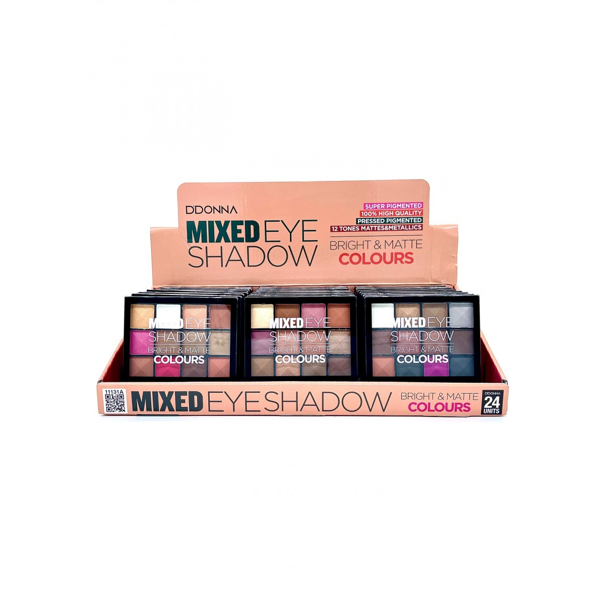 D'D0nna Paleta de sombras de ojos 12 tonos