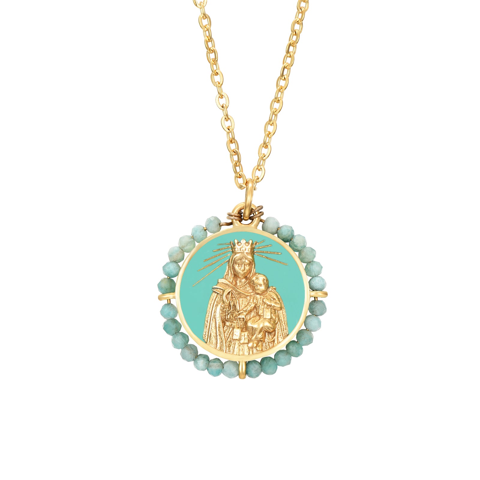 Caja regalo especial Primera Comunión Azul y Blanco, belleza y medalla