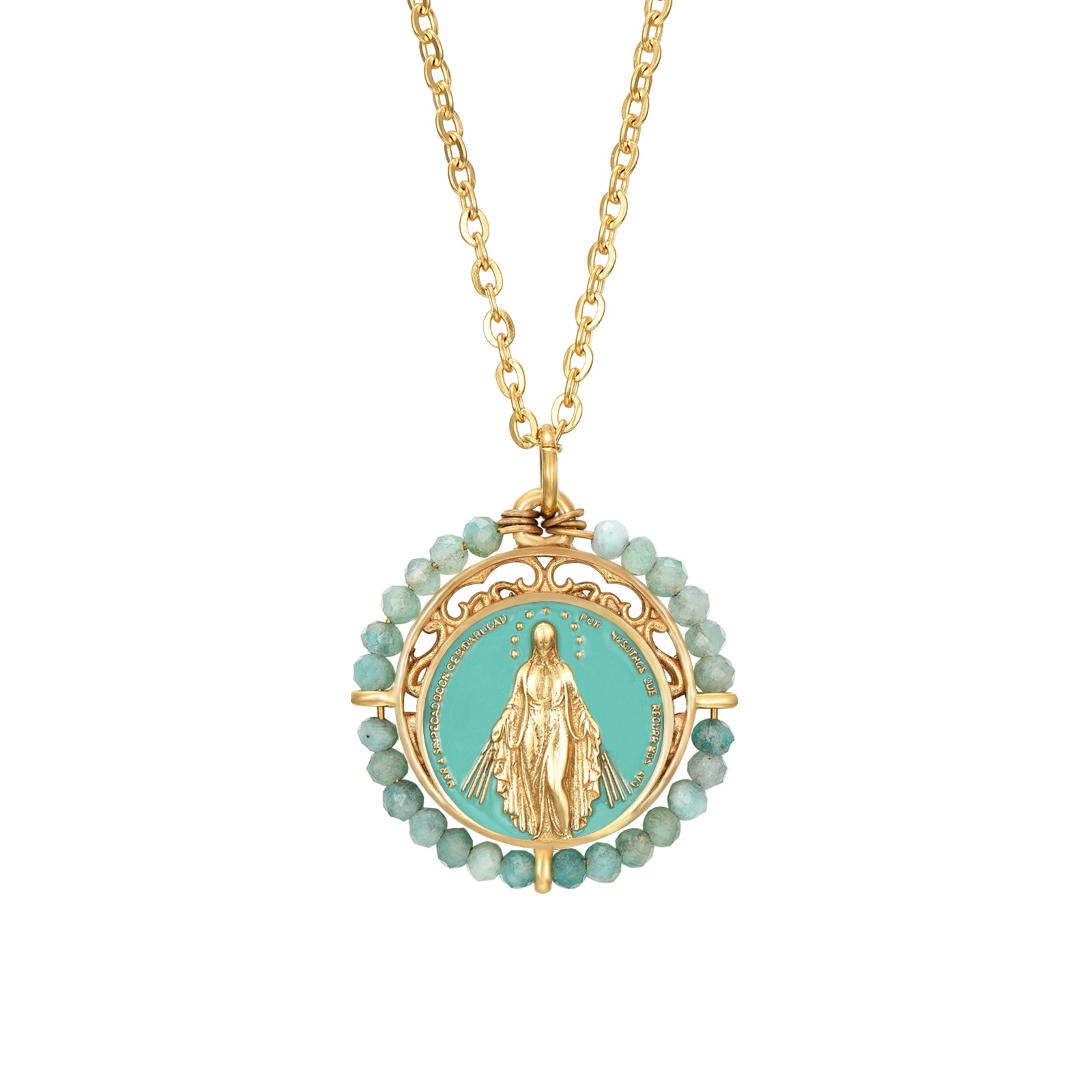 Caja regalo especial Primera Comunión Azul y Blanco, belleza y medalla