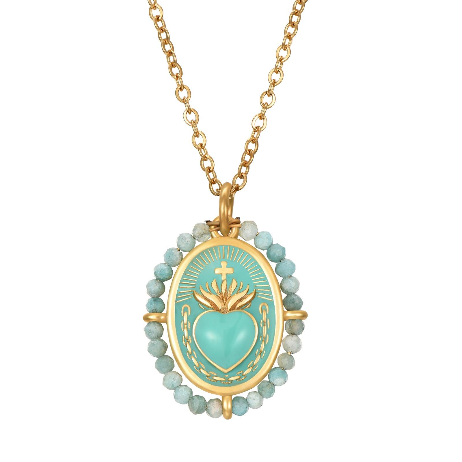 Caja regalo especial Primera Comunión Azul y Blanco, belleza y medalla