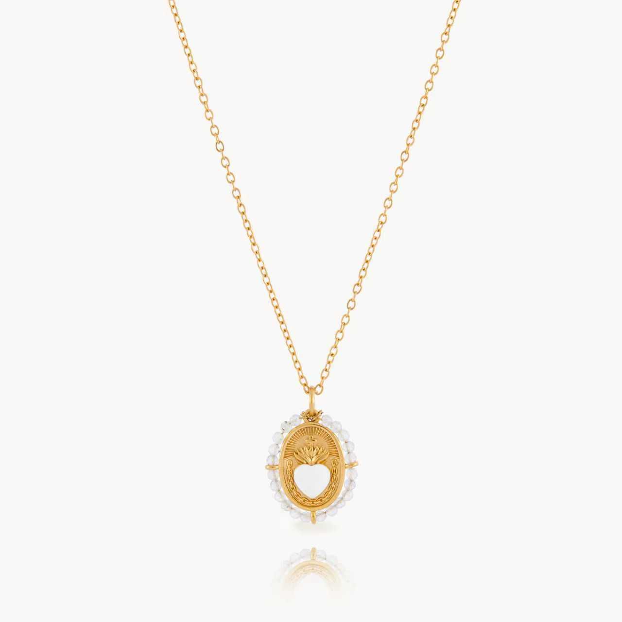 Caja regalo especial Primera Comunión Lila y Blanco, belleza y medalla