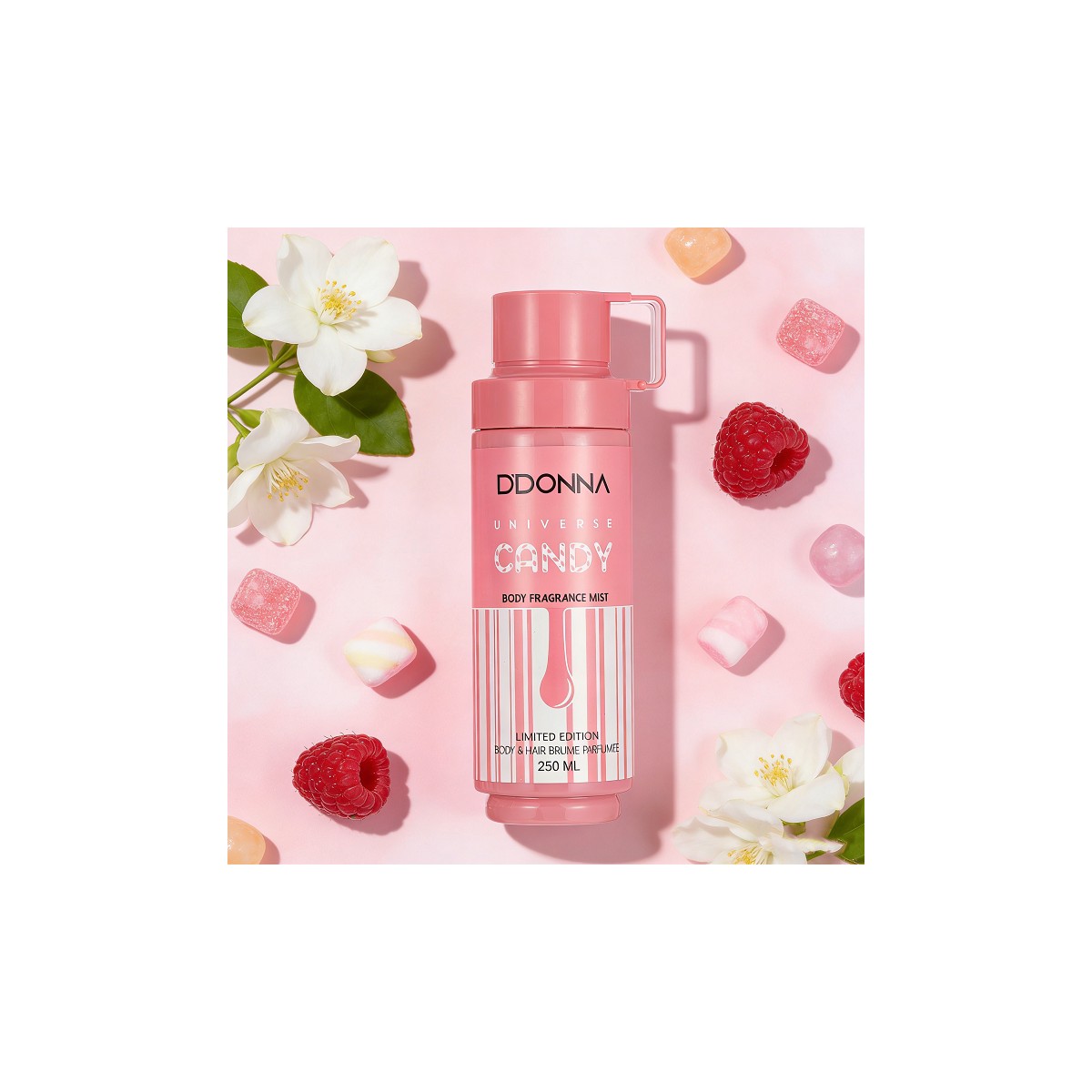 Bruma corporal D'Donna  Candy 250 ml.