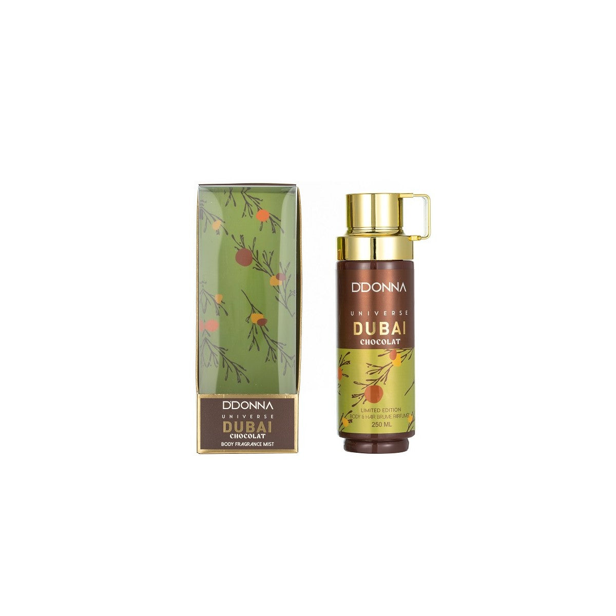 Bruma corporal D'Donna  Dubai Chocolat 250 ml.