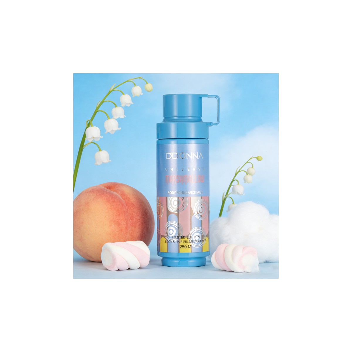 Bruma corporal D'Donna  Marshmallow 250 ml.