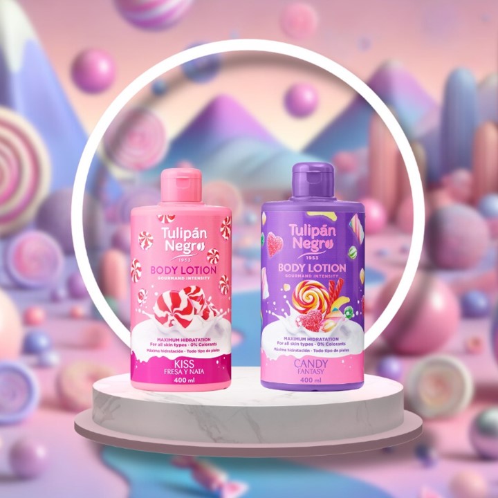 Pack gel de baño + loción corporal +antitranspirante Tulipán Negro