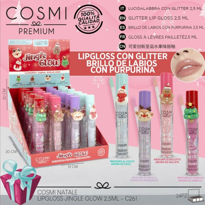 Cajita Navideña 4 labiales