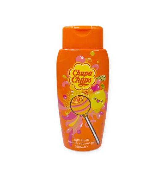 Pack gel de ducha tutti frutti  + exfoliante corporal naranja chupa chups