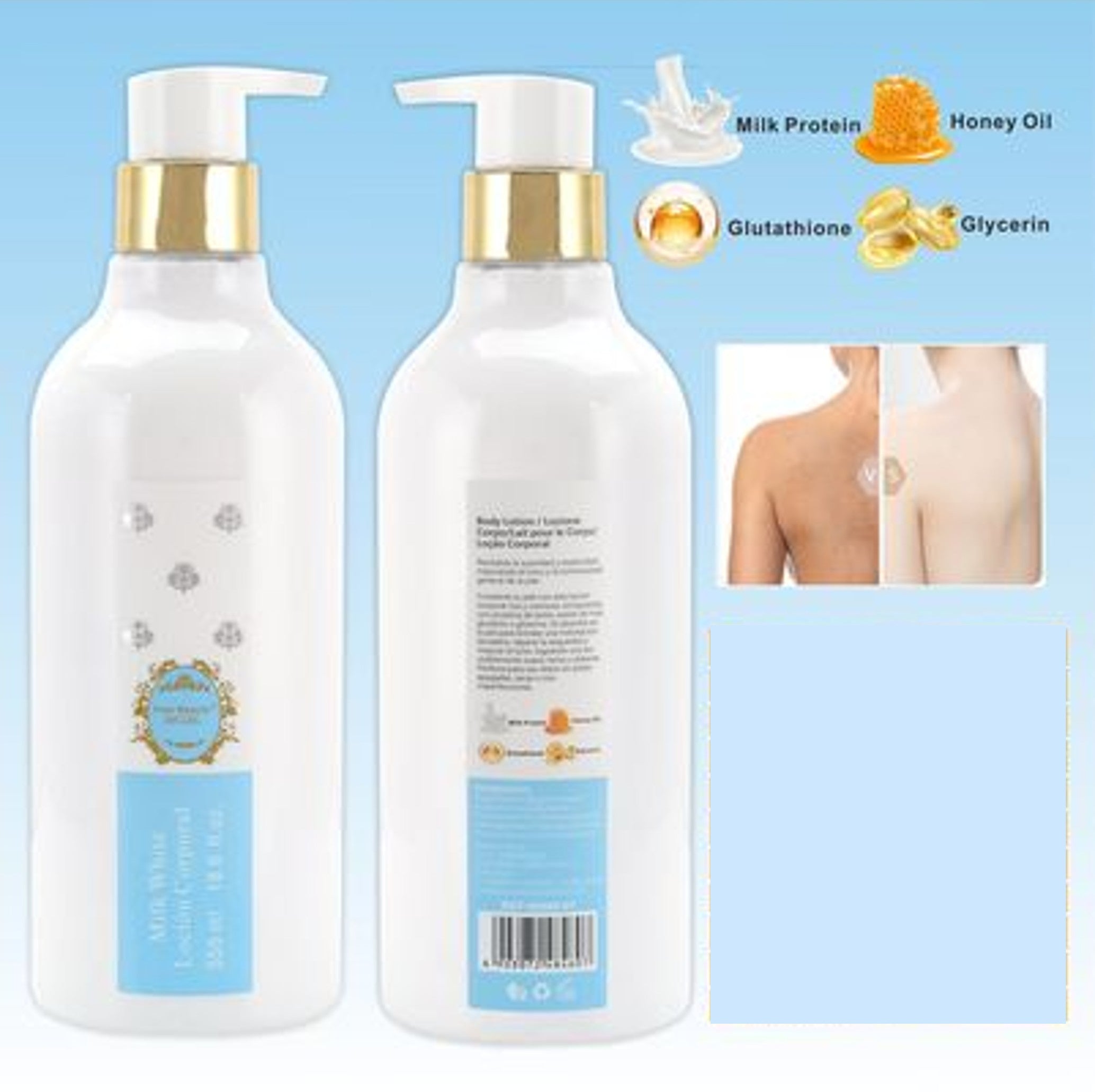 Kiss Beauty Loción Corporal Milk White