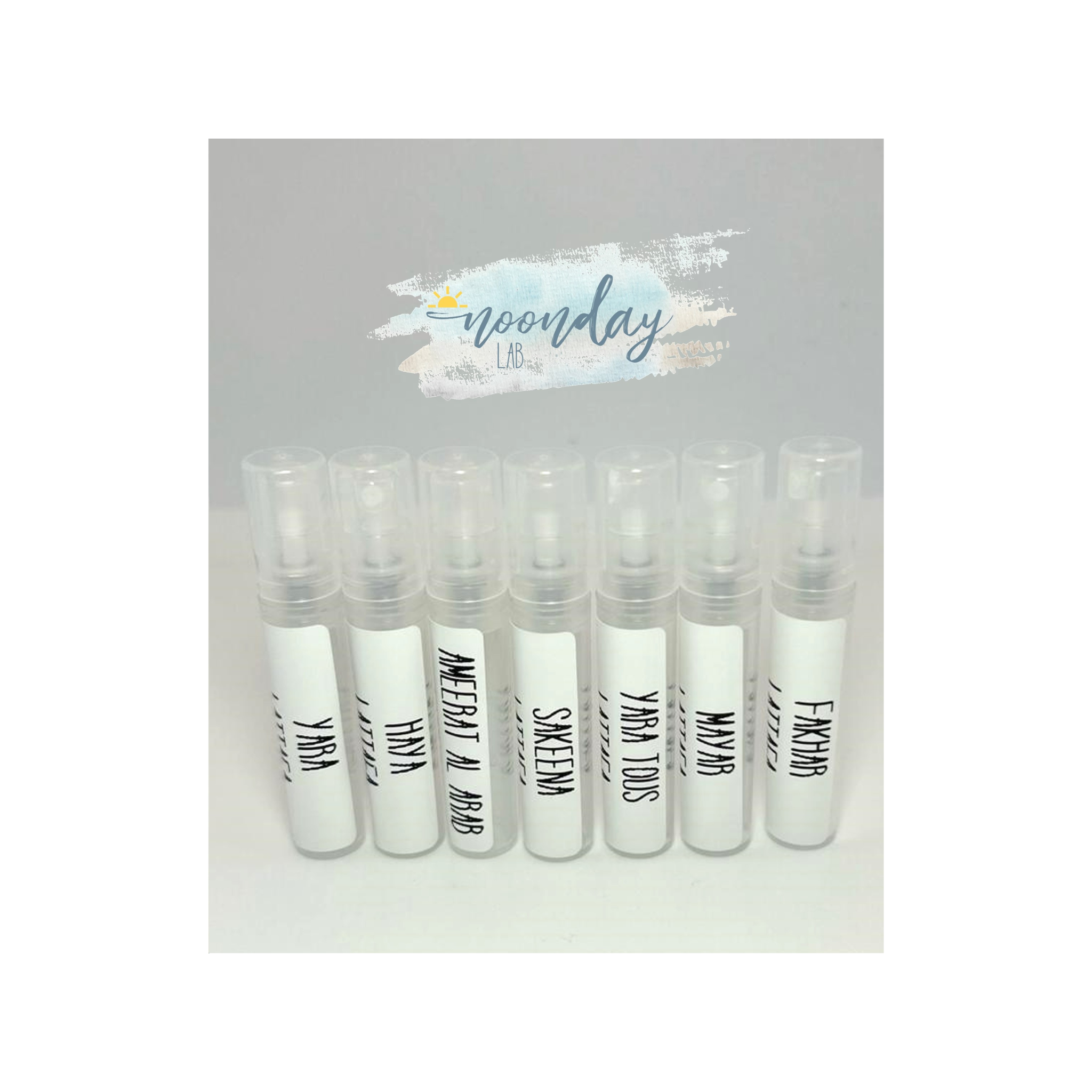 Pack 7 muestras perfumes 3ml.