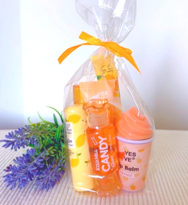 Cajita 6 labiales color