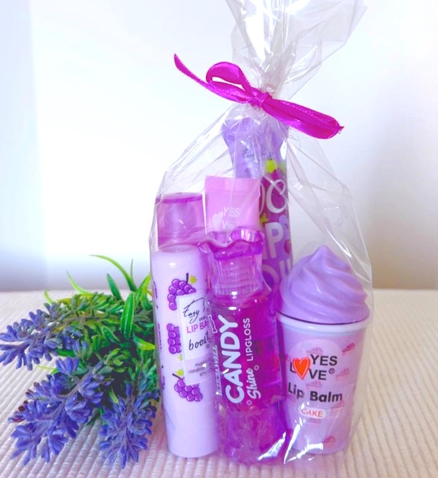 Cajita 6 labiales color