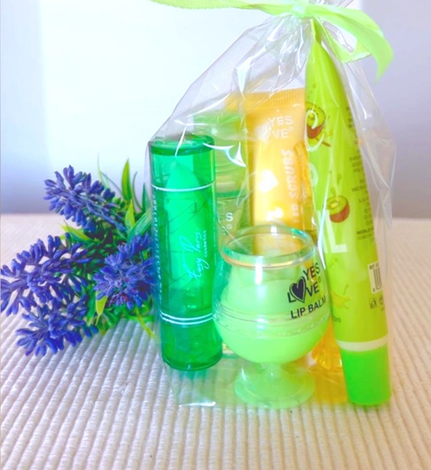 Cajita 6 labiales color