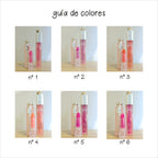 Pack barra de labios + lip gloss magic color