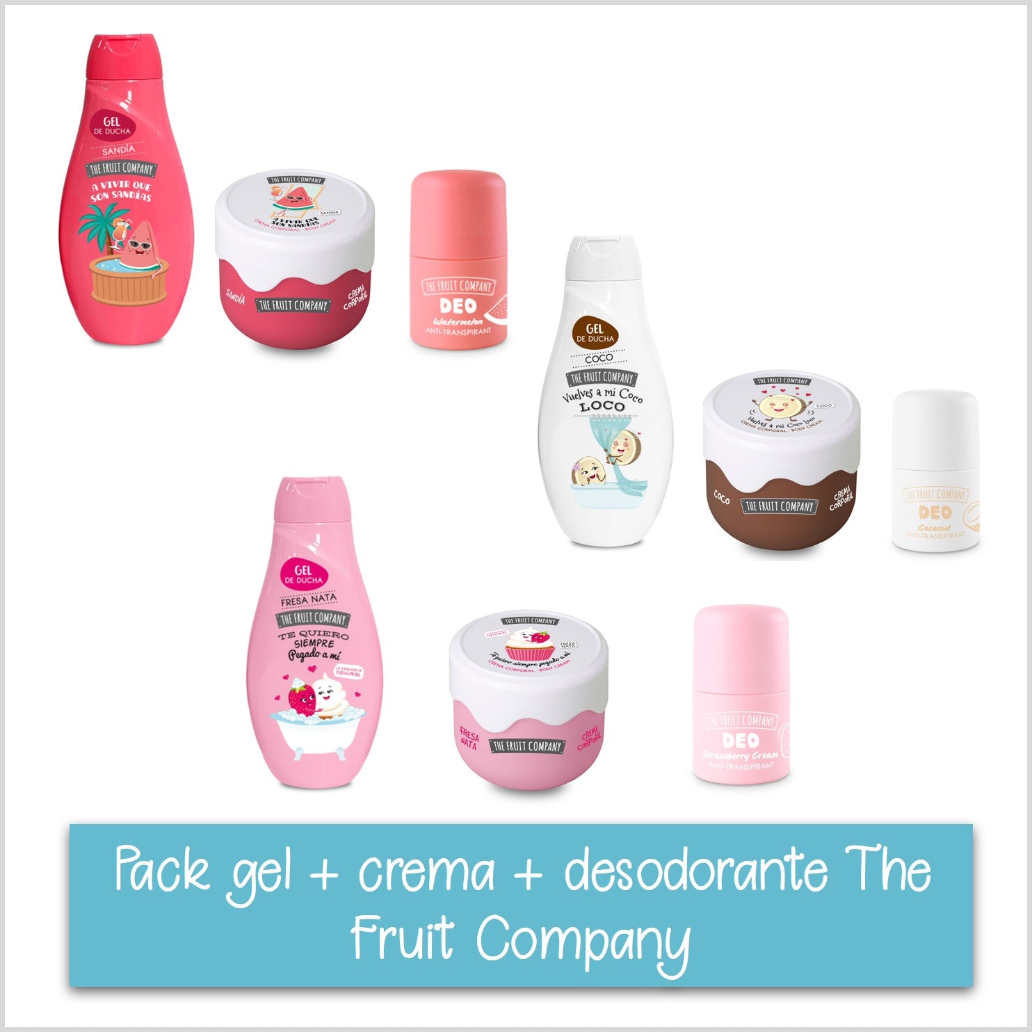 Pack corporal The Fruit Company