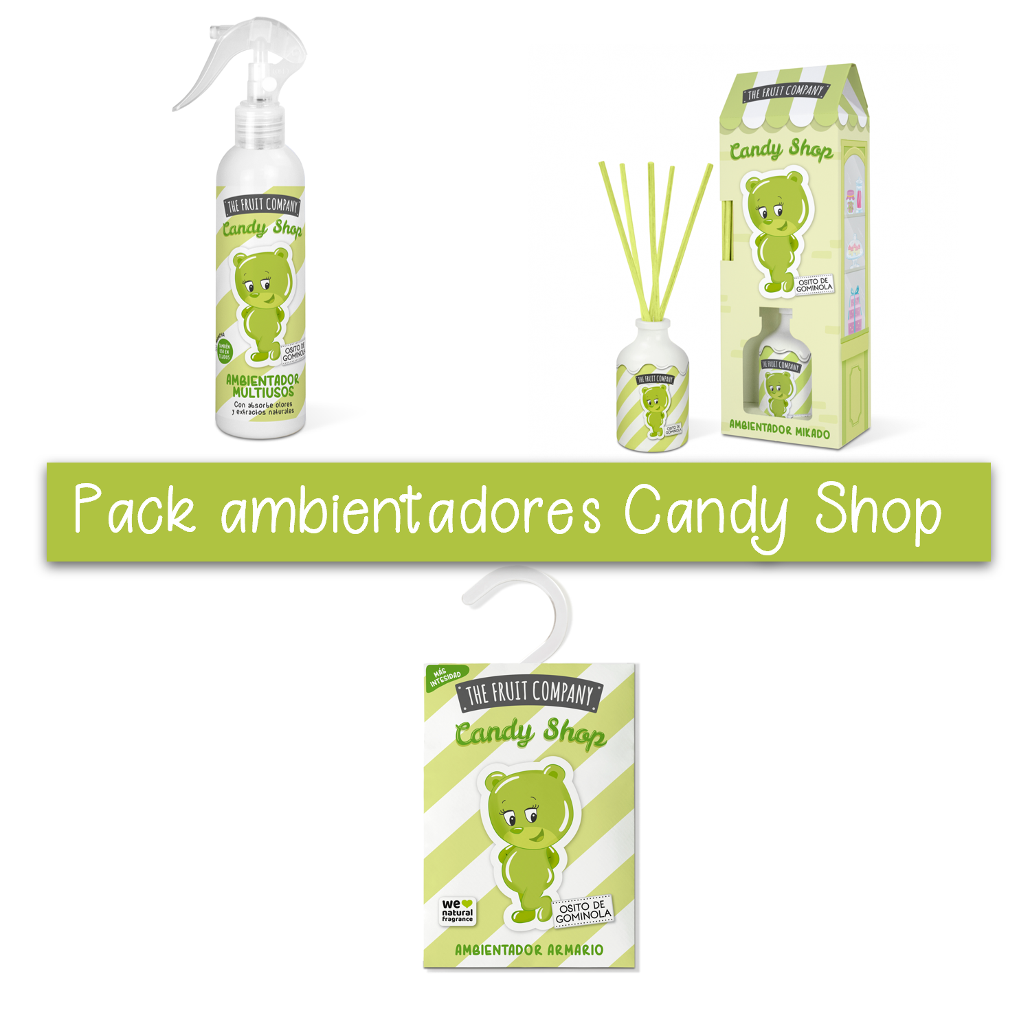 Pack ambientadores Osito Gominola