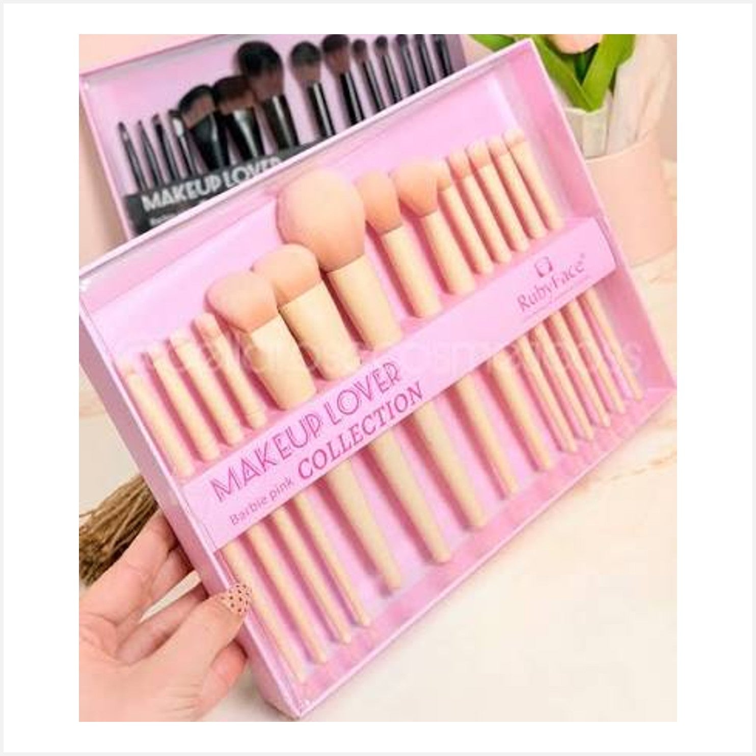 Pack Brochas de maquillaje 14 unidades