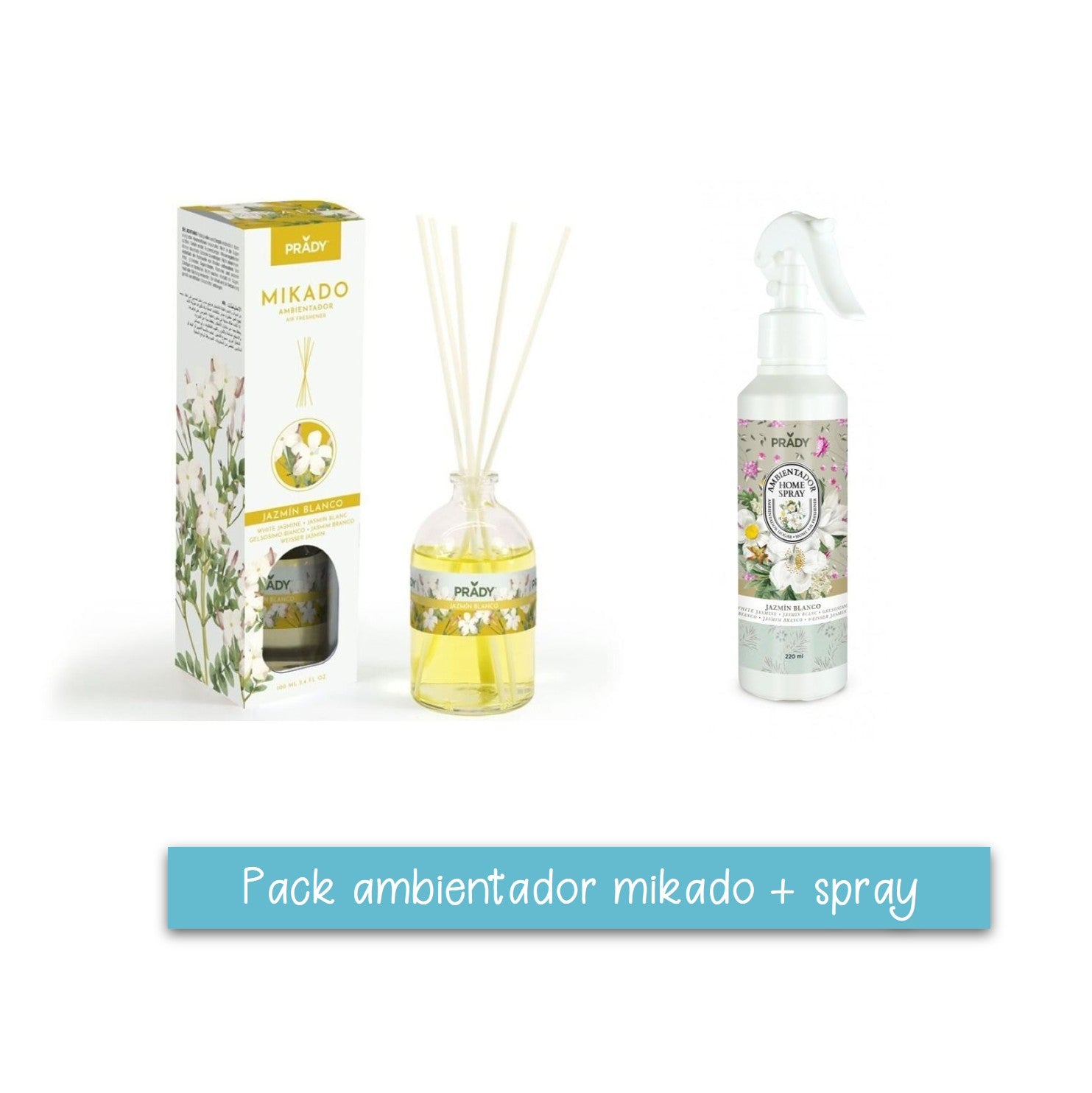 Pack ambientadores Jazmín blanco