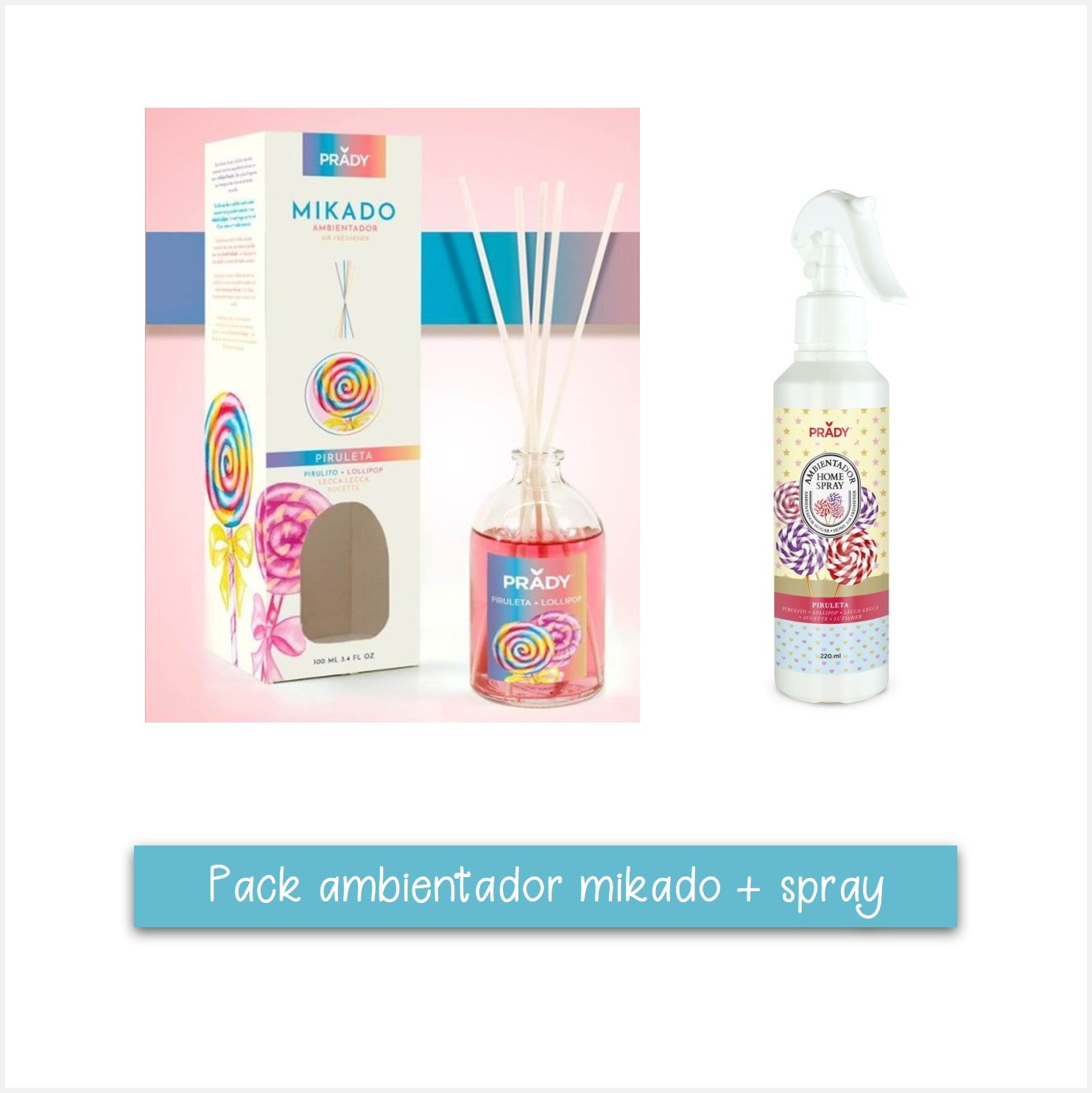 Pack ambientadores Piruleta