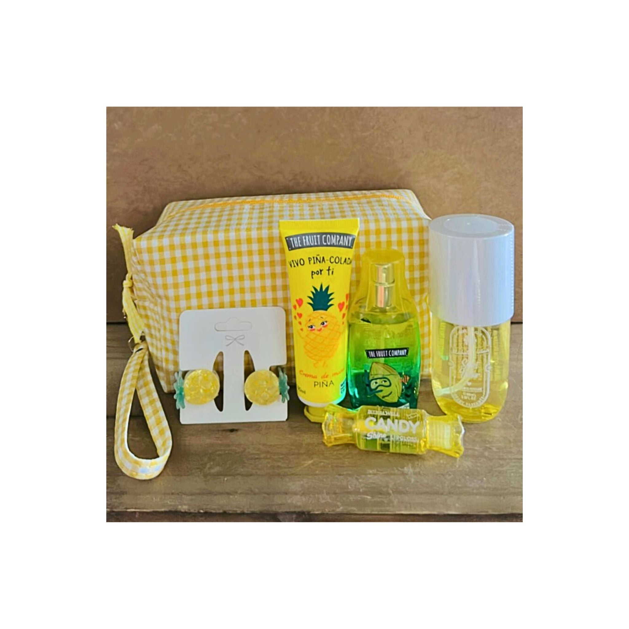 Pack neceser vichy amarillo