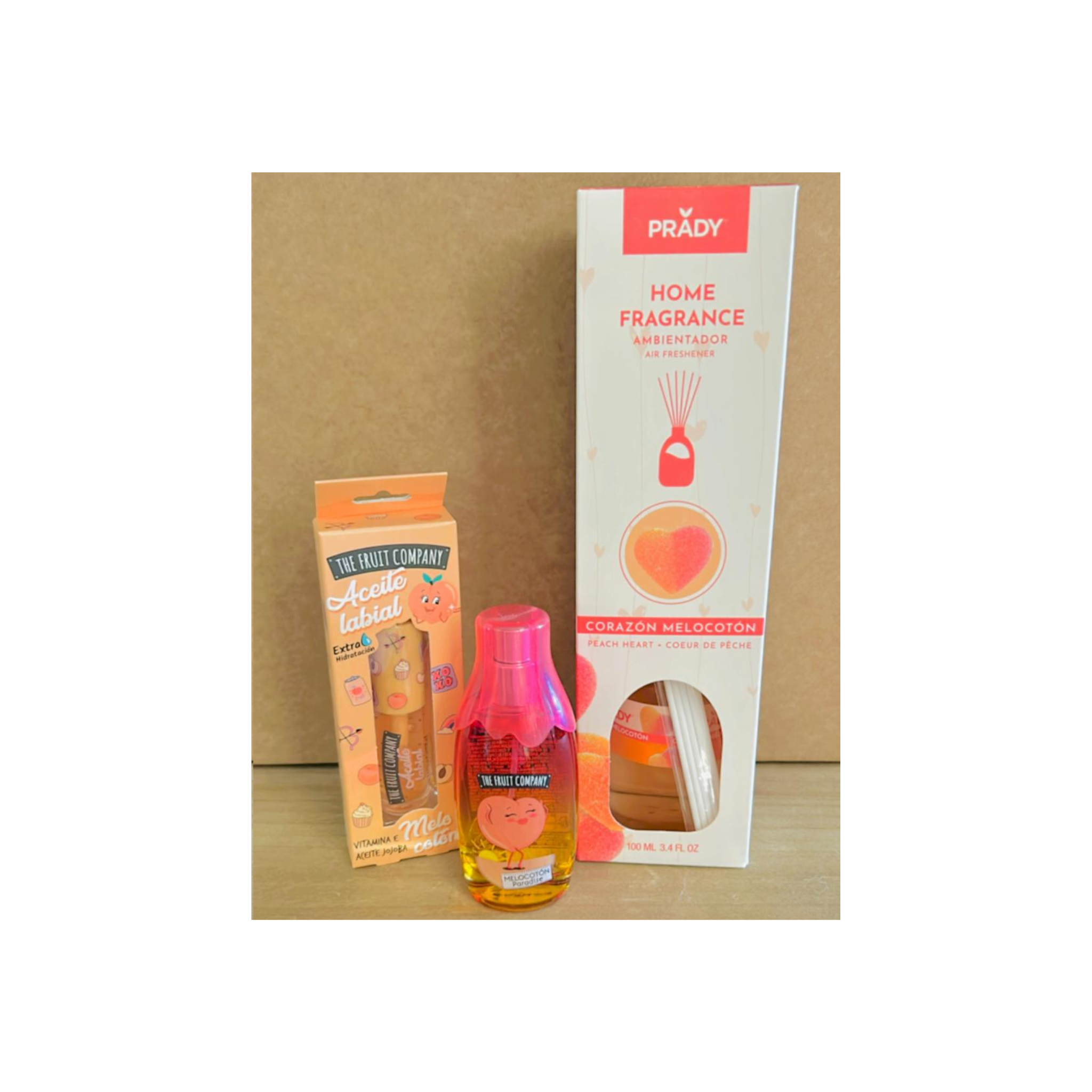 Pack pequeño The Fruit Company melocotón