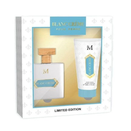 Set Agua de Perfume y body lotion Blanc Creme, Montage Brands