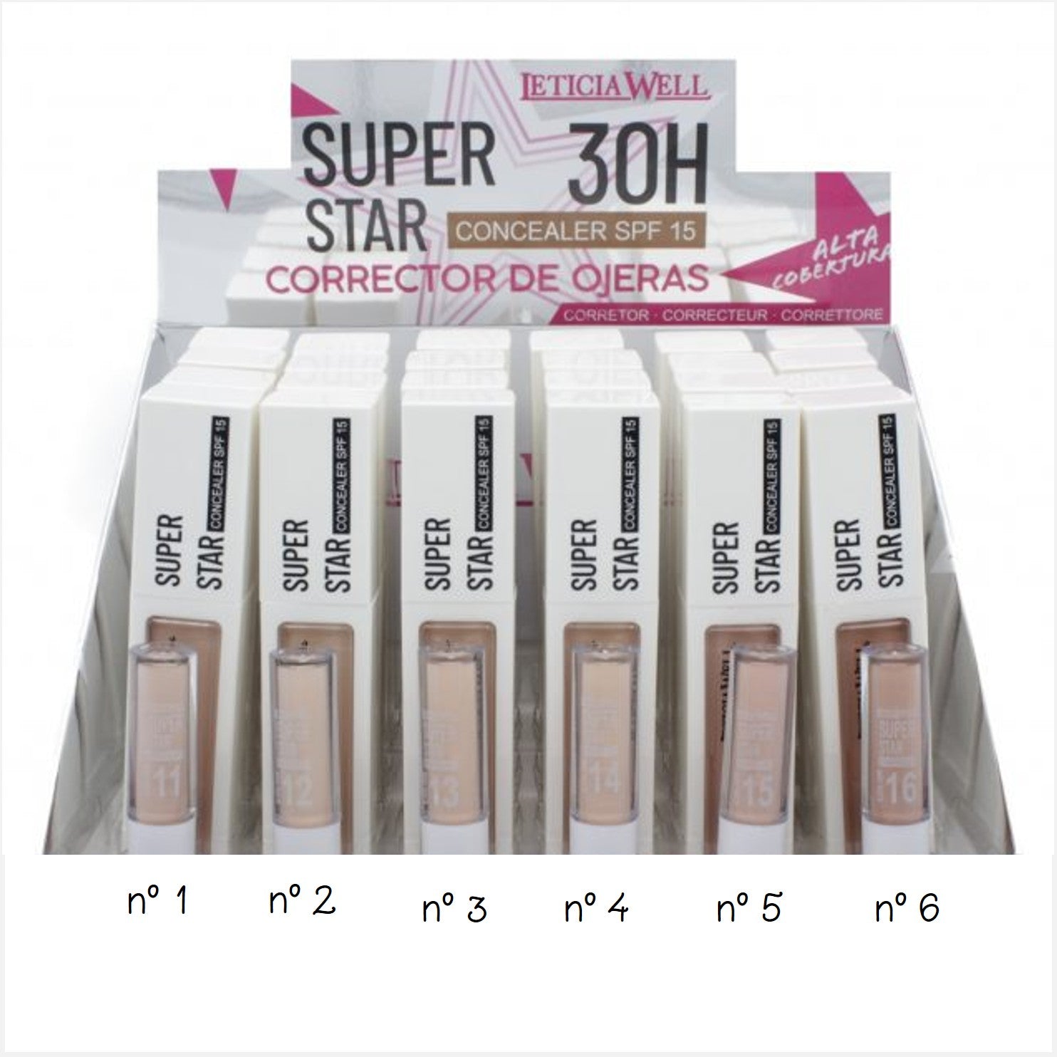 Corrector Super Star concealer SPF 15