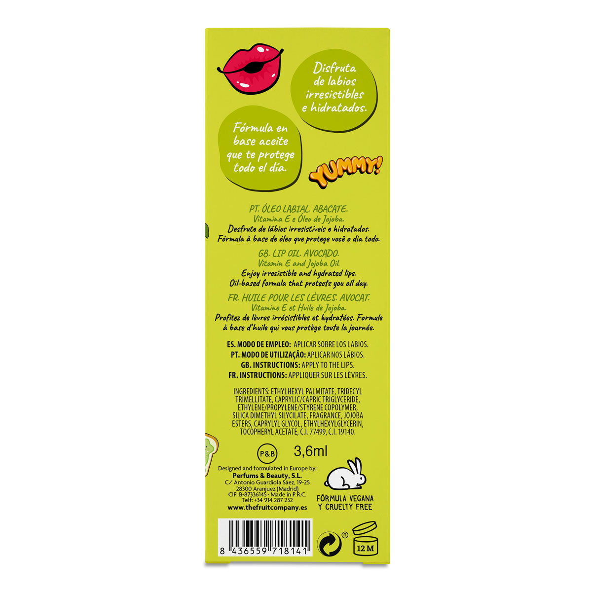 Aceite Labial TFC