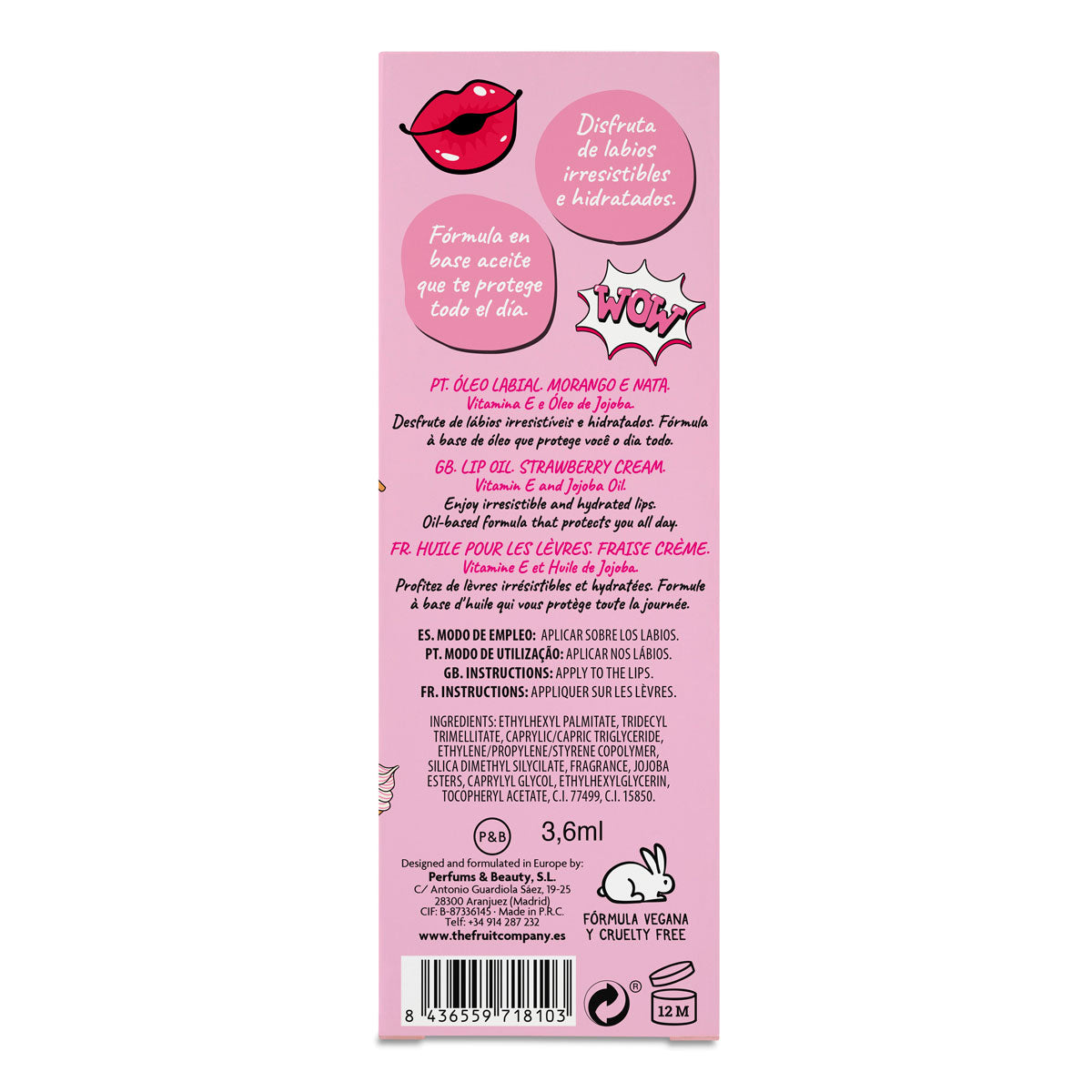 Aceite Labial TFC