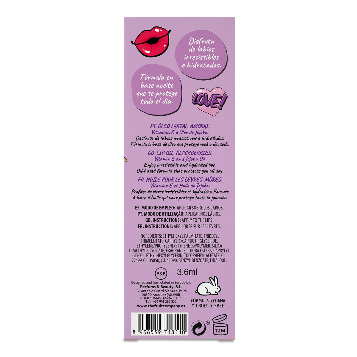 Aceite Labial TFC